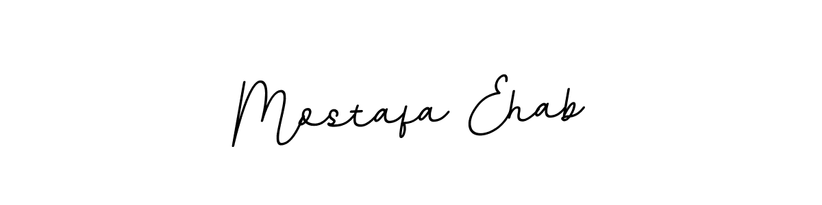 The best way (BallpointsItalic-DORy9) to make a short signature is to pick only two or three words in your name. The name Mostafa Ehab include a total of six letters. For converting this name. Mostafa Ehab signature style 11 images and pictures png