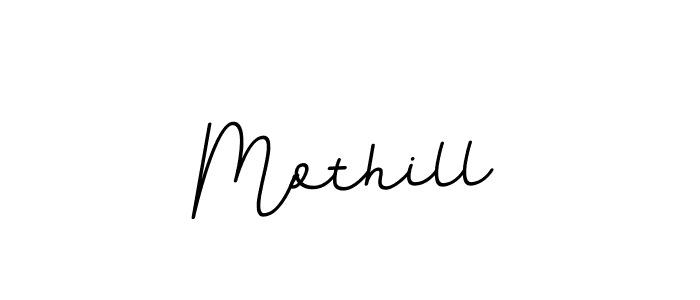 Also we have Mothill name is the best signature style. Create professional handwritten signature collection using BallpointsItalic-DORy9 autograph style. Mothill signature style 11 images and pictures png