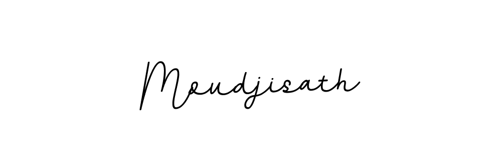 Moudjisath stylish signature style. Best Handwritten Sign (BallpointsItalic-DORy9) for my name. Handwritten Signature Collection Ideas for my name Moudjisath. Moudjisath signature style 11 images and pictures png