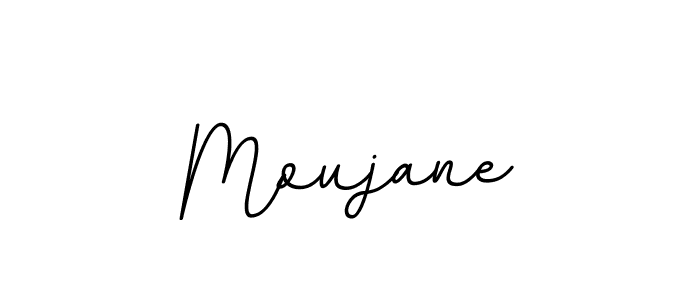 You should practise on your own different ways (BallpointsItalic-DORy9) to write your name (Moujane) in signature. don't let someone else do it for you. Moujane signature style 11 images and pictures png