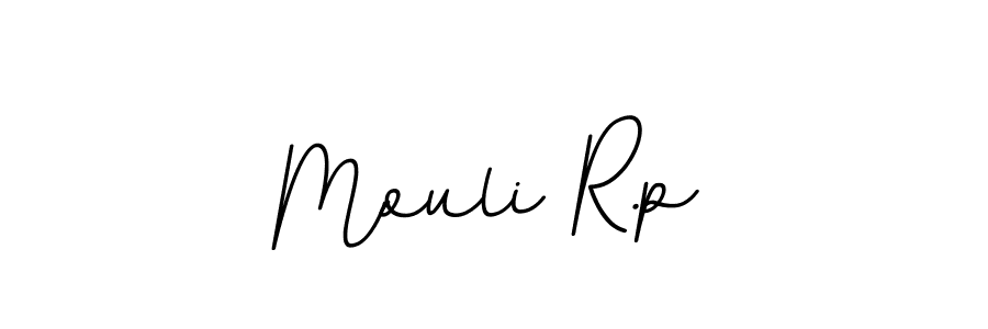 How to make Mouli R.p signature? BallpointsItalic-DORy9 is a professional autograph style. Create handwritten signature for Mouli R.p name. Mouli R.p signature style 11 images and pictures png