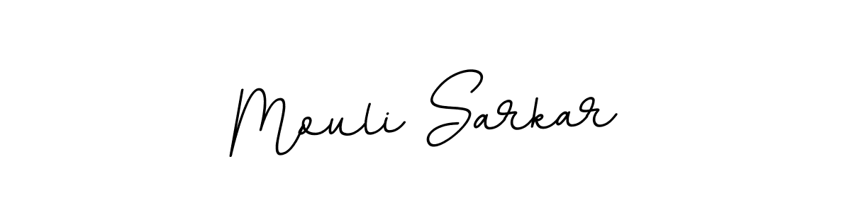 Use a signature maker to create a handwritten signature online. With this signature software, you can design (BallpointsItalic-DORy9) your own signature for name Mouli Sarkar. Mouli Sarkar signature style 11 images and pictures png