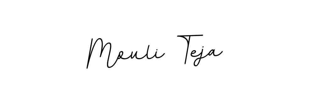 if you are searching for the best signature style for your name Mouli Teja. so please give up your signature search. here we have designed multiple signature styles  using BallpointsItalic-DORy9. Mouli Teja signature style 11 images and pictures png