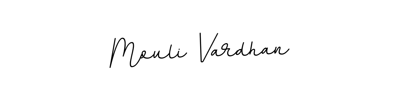 Create a beautiful signature design for name Mouli Vardhan. With this signature (BallpointsItalic-DORy9) fonts, you can make a handwritten signature for free. Mouli Vardhan signature style 11 images and pictures png