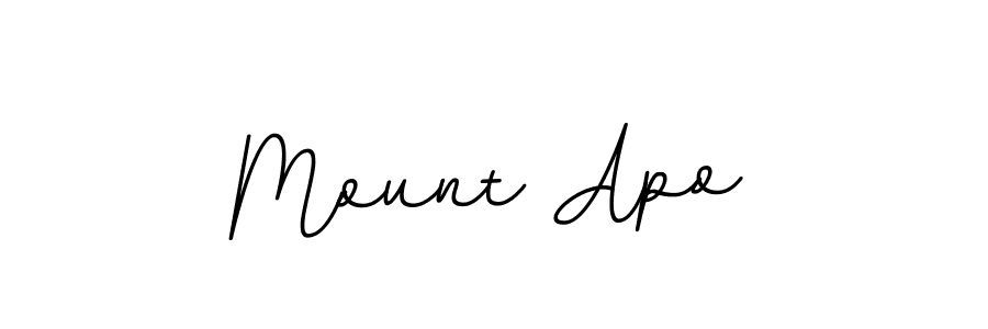 The best way (BallpointsItalic-DORy9) to make a short signature is to pick only two or three words in your name. The name Mount Apo include a total of six letters. For converting this name. Mount Apo signature style 11 images and pictures png