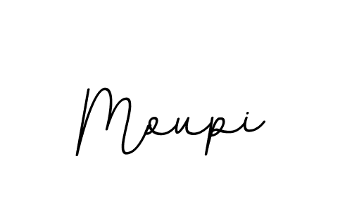 Make a beautiful signature design for name Moupi. With this signature (BallpointsItalic-DORy9) style, you can create a handwritten signature for free. Moupi signature style 11 images and pictures png