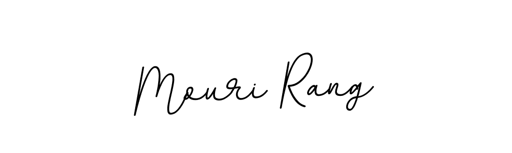 This is the best signature style for the Mouri Rang name. Also you like these signature font (BallpointsItalic-DORy9). Mix name signature. Mouri Rang signature style 11 images and pictures png