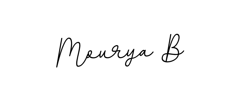 This is the best signature style for the Mourya B name. Also you like these signature font (BallpointsItalic-DORy9). Mix name signature. Mourya B signature style 11 images and pictures png