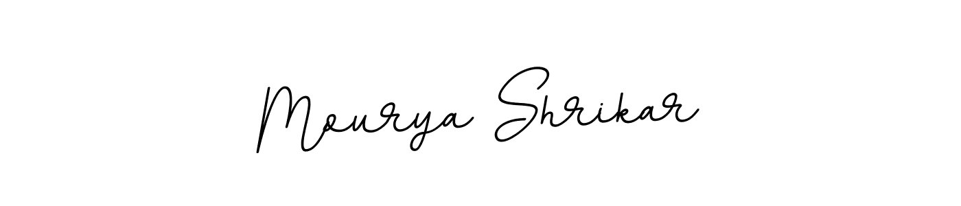 Also we have Mourya Shrikar name is the best signature style. Create professional handwritten signature collection using BallpointsItalic-DORy9 autograph style. Mourya Shrikar signature style 11 images and pictures png