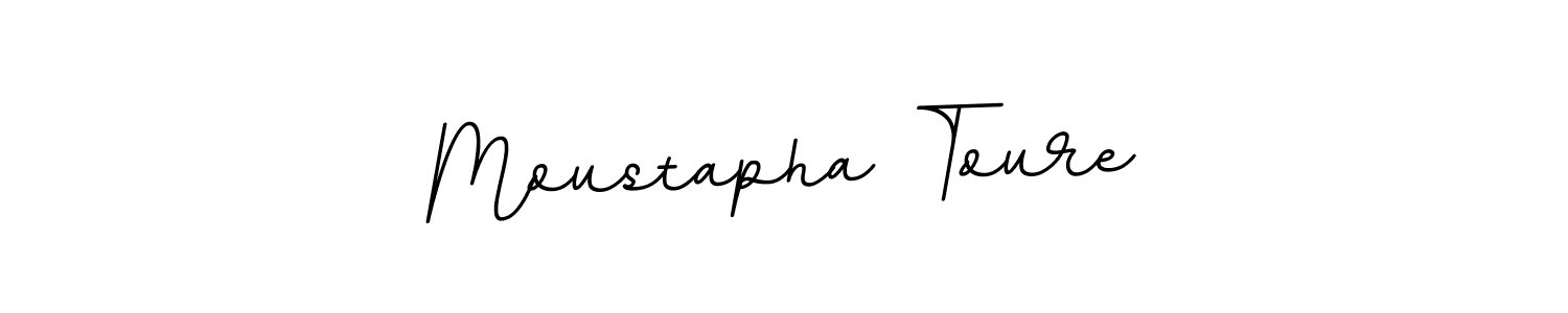 Make a beautiful signature design for name Moustapha Toure. With this signature (BallpointsItalic-DORy9) style, you can create a handwritten signature for free. Moustapha Toure signature style 11 images and pictures png