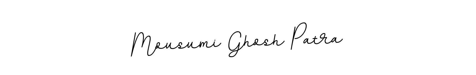 The best way (BallpointsItalic-DORy9) to make a short signature is to pick only two or three words in your name. The name Mousumi Ghosh Patra include a total of six letters. For converting this name. Mousumi Ghosh Patra signature style 11 images and pictures png