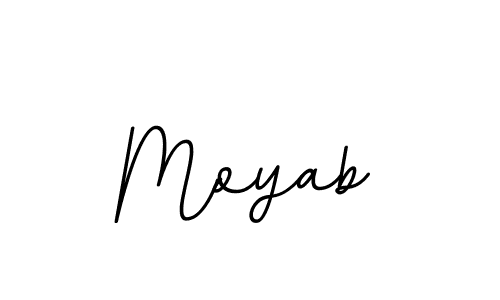 Create a beautiful signature design for name Moyab. With this signature (BallpointsItalic-DORy9) fonts, you can make a handwritten signature for free. Moyab signature style 11 images and pictures png