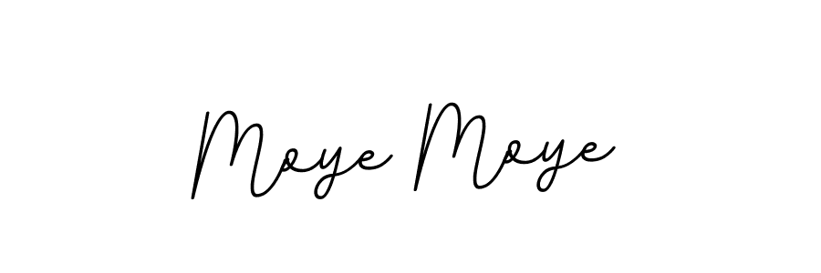 Create a beautiful signature design for name Moye Moye. With this signature (BallpointsItalic-DORy9) fonts, you can make a handwritten signature for free. Moye Moye signature style 11 images and pictures png
