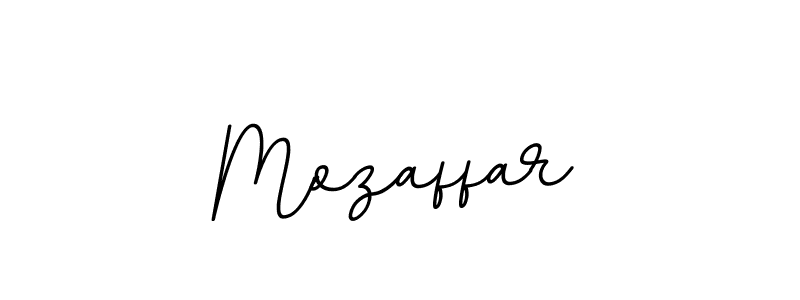 Create a beautiful signature design for name Mozaffar. With this signature (BallpointsItalic-DORy9) fonts, you can make a handwritten signature for free. Mozaffar signature style 11 images and pictures png