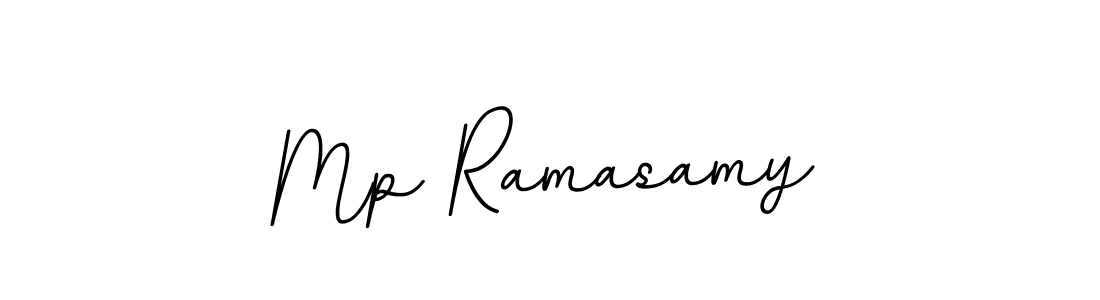Make a beautiful signature design for name Mp Ramasamy. With this signature (BallpointsItalic-DORy9) style, you can create a handwritten signature for free. Mp Ramasamy signature style 11 images and pictures png