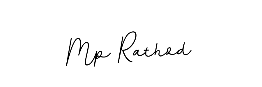 Make a beautiful signature design for name Mp Rathod. With this signature (BallpointsItalic-DORy9) style, you can create a handwritten signature for free. Mp Rathod signature style 11 images and pictures png