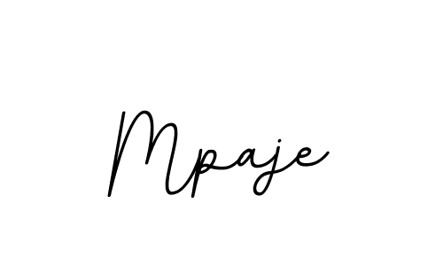 Create a beautiful signature design for name Mpaje. With this signature (BallpointsItalic-DORy9) fonts, you can make a handwritten signature for free. Mpaje signature style 11 images and pictures png