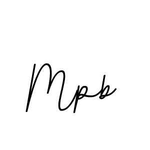 Create a beautiful signature design for name Mpb. With this signature (BallpointsItalic-DORy9) fonts, you can make a handwritten signature for free. Mpb signature style 11 images and pictures png