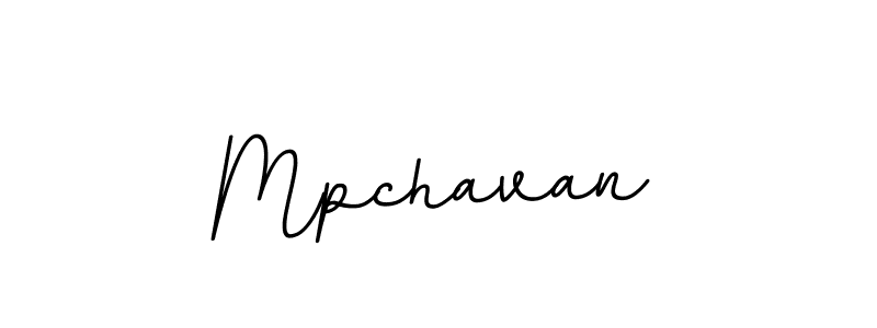 How to make Mpchavan signature? BallpointsItalic-DORy9 is a professional autograph style. Create handwritten signature for Mpchavan name. Mpchavan signature style 11 images and pictures png