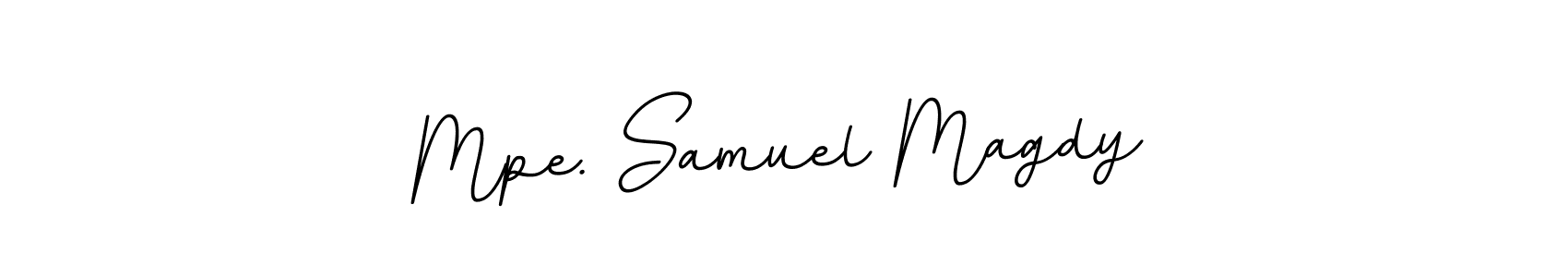 How to make Mpe. Samuel Magdy signature? BallpointsItalic-DORy9 is a professional autograph style. Create handwritten signature for Mpe. Samuel Magdy name. Mpe. Samuel Magdy signature style 11 images and pictures png