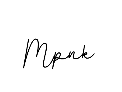 How to make Mpnk name signature. Use BallpointsItalic-DORy9 style for creating short signs online. This is the latest handwritten sign. Mpnk signature style 11 images and pictures png