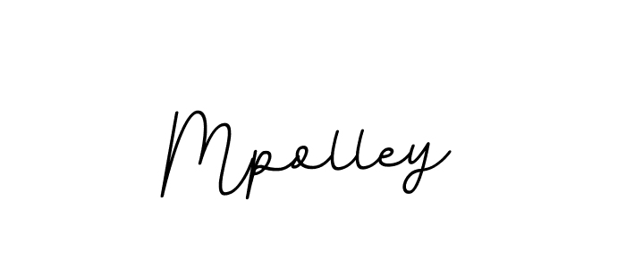 How to Draw Mpolley signature style? BallpointsItalic-DORy9 is a latest design signature styles for name Mpolley. Mpolley signature style 11 images and pictures png