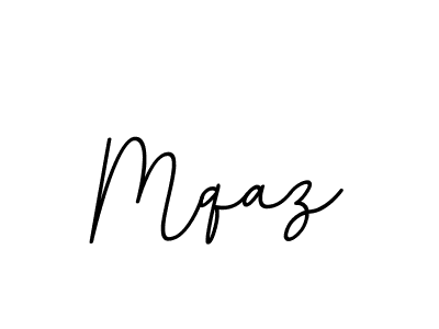 Design your own signature with our free online signature maker. With this signature software, you can create a handwritten (BallpointsItalic-DORy9) signature for name Mqaz. Mqaz signature style 11 images and pictures png