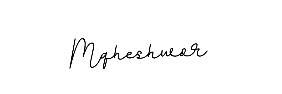 The best way (BallpointsItalic-DORy9) to make a short signature is to pick only two or three words in your name. The name Mqheshwor include a total of six letters. For converting this name. Mqheshwor signature style 11 images and pictures png