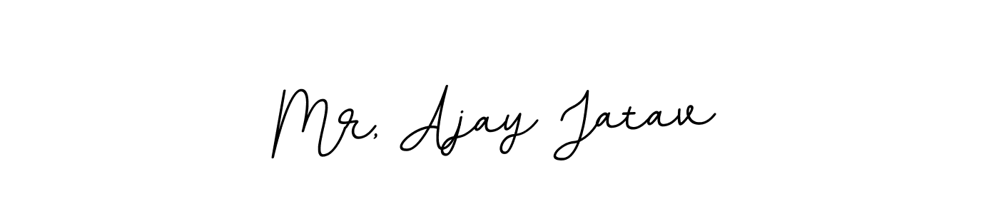 It looks lik you need a new signature style for name Mr, Ajay Jatav. Design unique handwritten (BallpointsItalic-DORy9) signature with our free signature maker in just a few clicks. Mr, Ajay Jatav signature style 11 images and pictures png