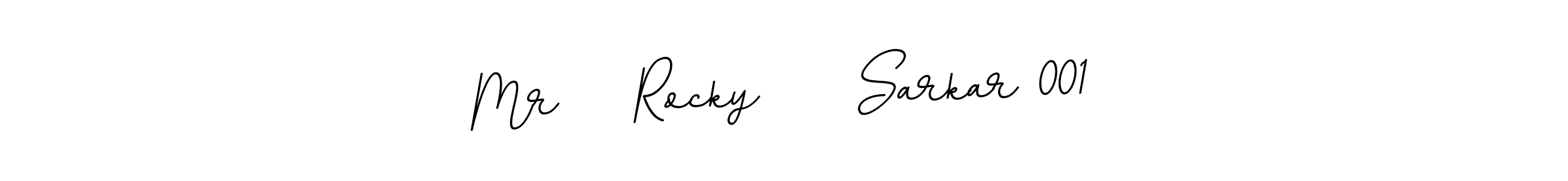 Create a beautiful signature design for name Mr    Rocky     Sarkar 001. With this signature (BallpointsItalic-DORy9) fonts, you can make a handwritten signature for free. Mr    Rocky     Sarkar 001 signature style 11 images and pictures png