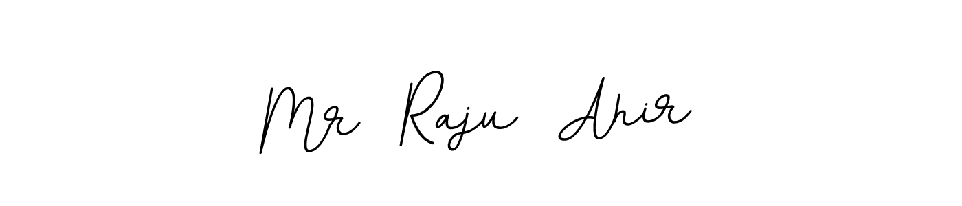 if you are searching for the best signature style for your name Mr  Raju  Ahir. so please give up your signature search. here we have designed multiple signature styles  using BallpointsItalic-DORy9. Mr  Raju  Ahir signature style 11 images and pictures png