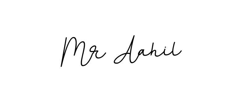 Also we have Mr Aahil name is the best signature style. Create professional handwritten signature collection using BallpointsItalic-DORy9 autograph style. Mr Aahil signature style 11 images and pictures png