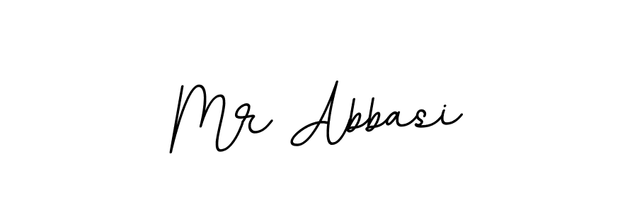 How to make Mr Abbasi name signature. Use BallpointsItalic-DORy9 style for creating short signs online. This is the latest handwritten sign. Mr Abbasi signature style 11 images and pictures png