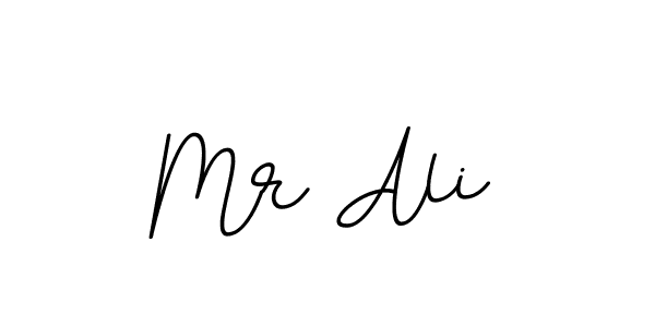 How to make Mr Ali name signature. Use BallpointsItalic-DORy9 style for creating short signs online. This is the latest handwritten sign. Mr Ali signature style 11 images and pictures png