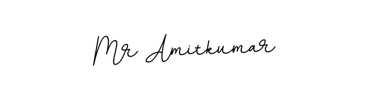 Use a signature maker to create a handwritten signature online. With this signature software, you can design (BallpointsItalic-DORy9) your own signature for name Mr Amitkumar. Mr Amitkumar signature style 11 images and pictures png