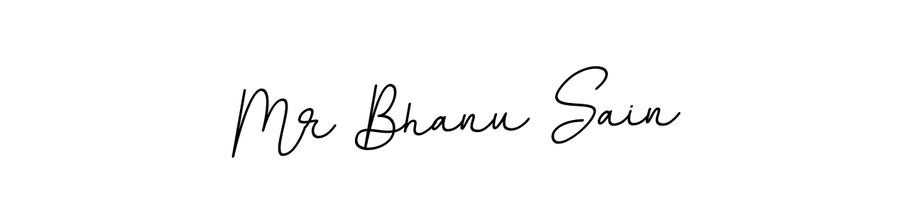 Also You can easily find your signature by using the search form. We will create Mr Bhanu Sain name handwritten signature images for you free of cost using BallpointsItalic-DORy9 sign style. Mr Bhanu Sain signature style 11 images and pictures png