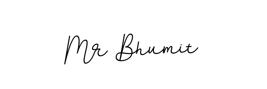 Mr Bhumit stylish signature style. Best Handwritten Sign (BallpointsItalic-DORy9) for my name. Handwritten Signature Collection Ideas for my name Mr Bhumit. Mr Bhumit signature style 11 images and pictures png