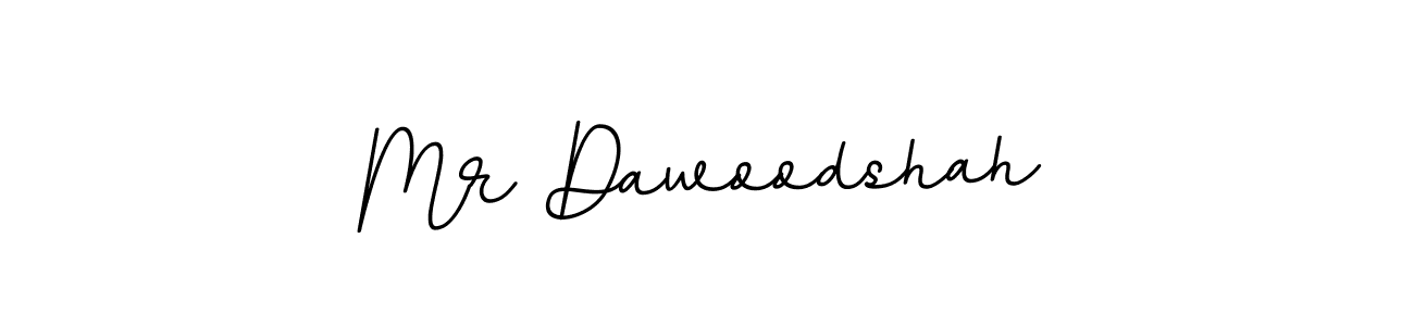 How to make Mr Dawoodshah name signature. Use BallpointsItalic-DORy9 style for creating short signs online. This is the latest handwritten sign. Mr Dawoodshah signature style 11 images and pictures png