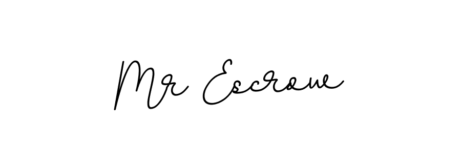 It looks lik you need a new signature style for name Mr Escrow. Design unique handwritten (BallpointsItalic-DORy9) signature with our free signature maker in just a few clicks. Mr Escrow signature style 11 images and pictures png