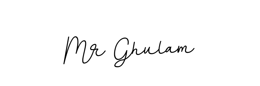 This is the best signature style for the Mr Ghulam name. Also you like these signature font (BallpointsItalic-DORy9). Mix name signature. Mr Ghulam signature style 11 images and pictures png