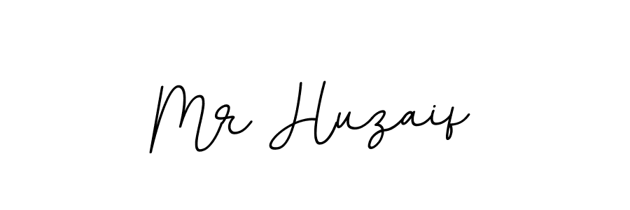 Use a signature maker to create a handwritten signature online. With this signature software, you can design (BallpointsItalic-DORy9) your own signature for name Mr Huzaif. Mr Huzaif signature style 11 images and pictures png