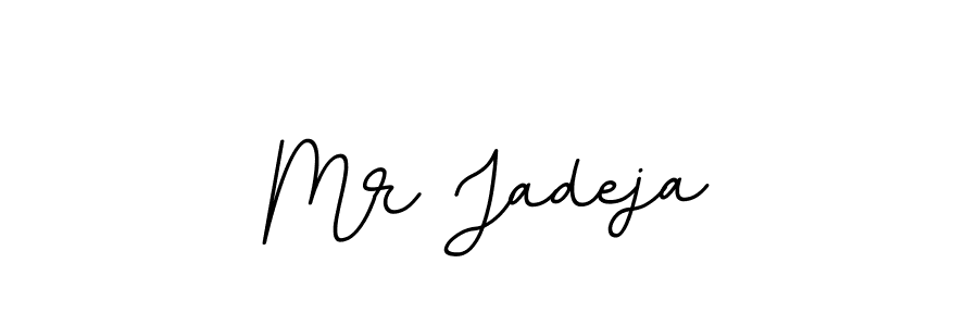 Design your own signature with our free online signature maker. With this signature software, you can create a handwritten (BallpointsItalic-DORy9) signature for name Mr Jadeja. Mr Jadeja signature style 11 images and pictures png