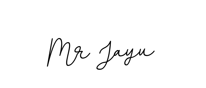 You should practise on your own different ways (BallpointsItalic-DORy9) to write your name (Mr Jayu) in signature. don't let someone else do it for you. Mr Jayu signature style 11 images and pictures png