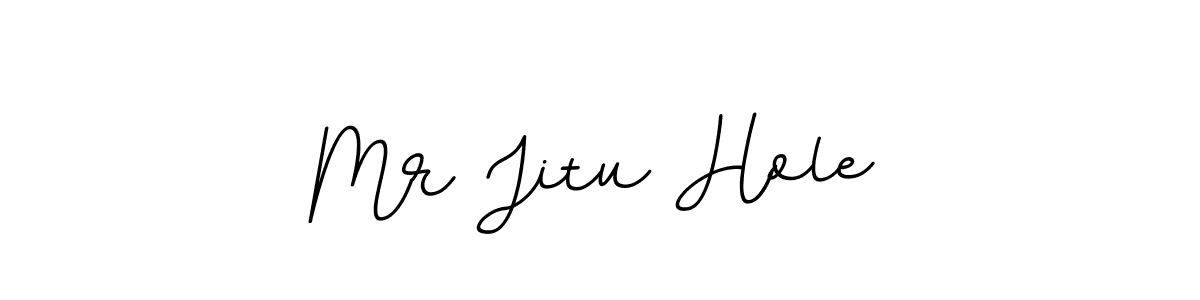 The best way (BallpointsItalic-DORy9) to make a short signature is to pick only two or three words in your name. The name Mr Jitu Hole include a total of six letters. For converting this name. Mr Jitu Hole signature style 11 images and pictures png