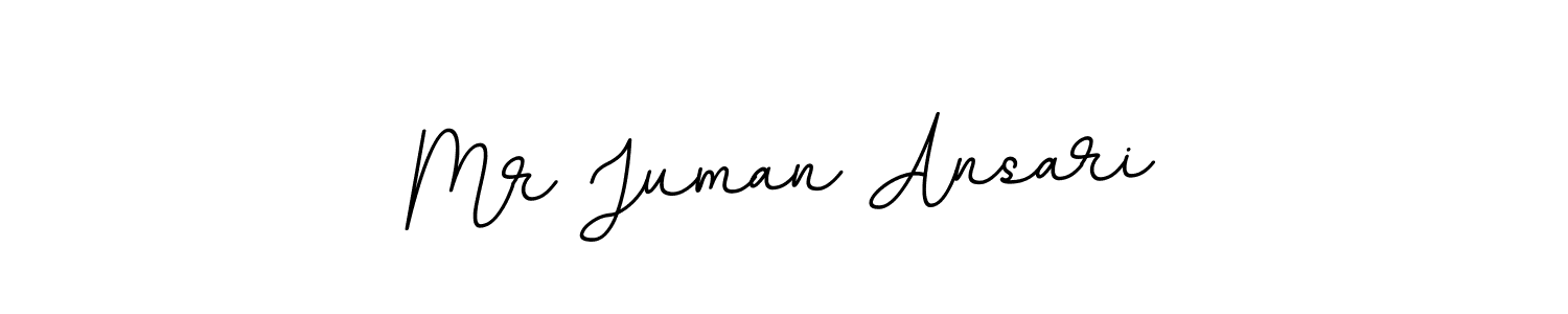 How to Draw Mr Juman Ansari signature style? BallpointsItalic-DORy9 is a latest design signature styles for name Mr Juman Ansari. Mr Juman Ansari signature style 11 images and pictures png