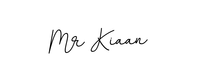 Use a signature maker to create a handwritten signature online. With this signature software, you can design (BallpointsItalic-DORy9) your own signature for name Mr Kiaan. Mr Kiaan signature style 11 images and pictures png