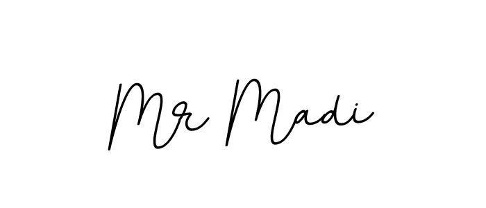 Mr Madi stylish signature style. Best Handwritten Sign (BallpointsItalic-DORy9) for my name. Handwritten Signature Collection Ideas for my name Mr Madi. Mr Madi signature style 11 images and pictures png