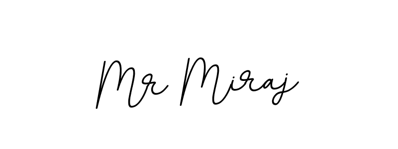 Mr Miraj stylish signature style. Best Handwritten Sign (BallpointsItalic-DORy9) for my name. Handwritten Signature Collection Ideas for my name Mr Miraj. Mr Miraj signature style 11 images and pictures png