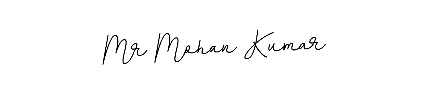 Design your own signature with our free online signature maker. With this signature software, you can create a handwritten (BallpointsItalic-DORy9) signature for name Mr Mohan Kumar. Mr Mohan Kumar signature style 11 images and pictures png