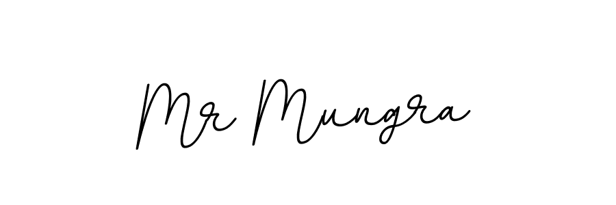 Design your own signature with our free online signature maker. With this signature software, you can create a handwritten (BallpointsItalic-DORy9) signature for name Mr Mungra. Mr Mungra signature style 11 images and pictures png